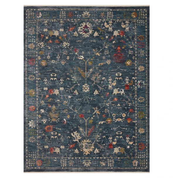 GIADA DENIM/MULTI RUG