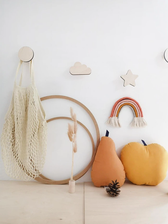 STAR WOOD WALL HOOK