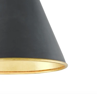 PIERRE SMALL PENDANT - BLACK