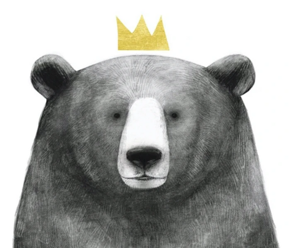 ROYAL FRIENDS I FRAMED PRINT