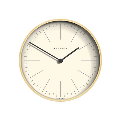 MR. CLARKE WALL CLOCK - WHITE