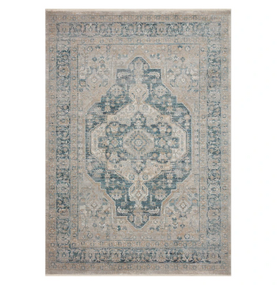 ELISE NEUTRAL/BLUE RUG