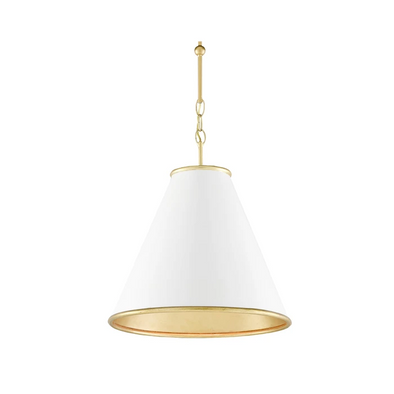 PIERRE SMALL PENDANT - WHITE