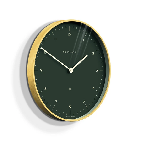 MR. CLARKE LARGE WALL CLOCK - OIL GREY