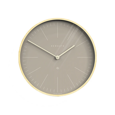 MR. CLARKE LARGE WALL CLOCK - CLAY GREY